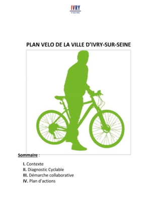 Plan vélo d'Ivry-sur-Seine