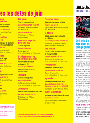 Programme Juin 2022
