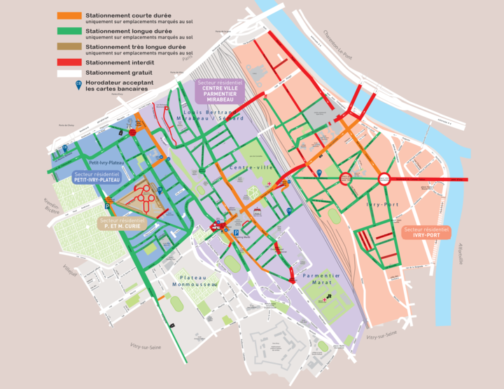 Tarifs résidentsvisiteurs Ville d'IvrysurSeine
