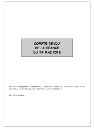 Compte rendu débats du CM du 24/05
